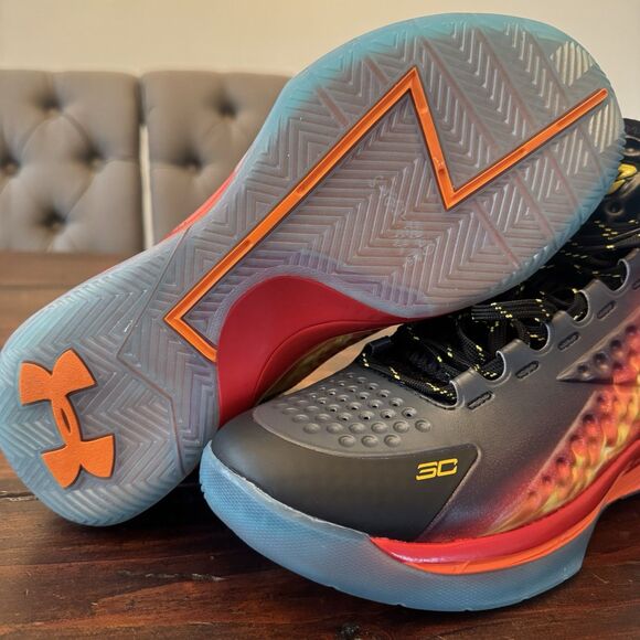 Under Armour Curry 1 Retro Curry Jam Basketball Shoes main image 11